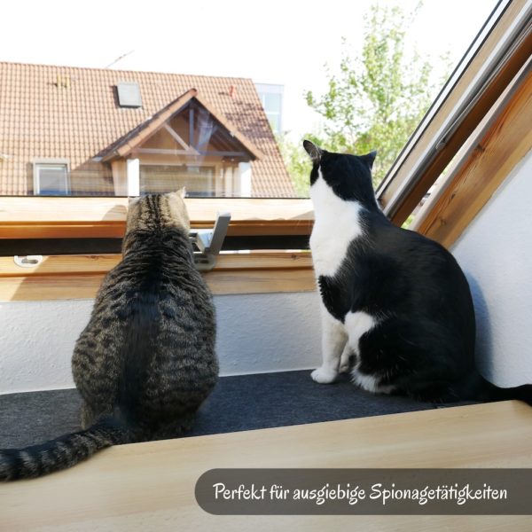 Filzunterlage Fensterbrett Katze Katzen